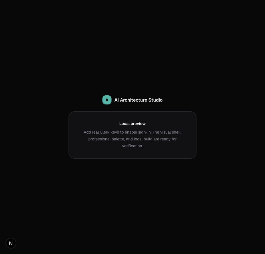 AI Architecture Studio — Canvas Collaboratif