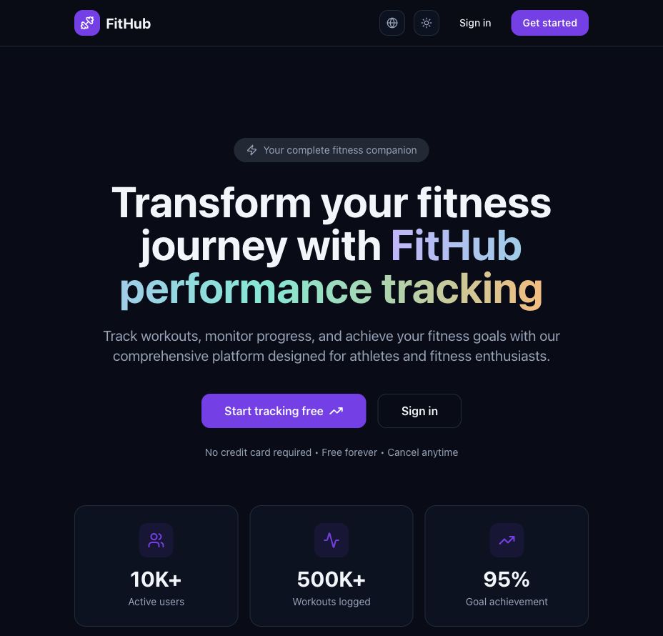FitHub — Plateforme Fitness Full-Stack